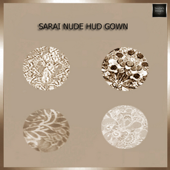 Second Life Marketplace - SAS - Sarai Nude HUD Gown (MB)